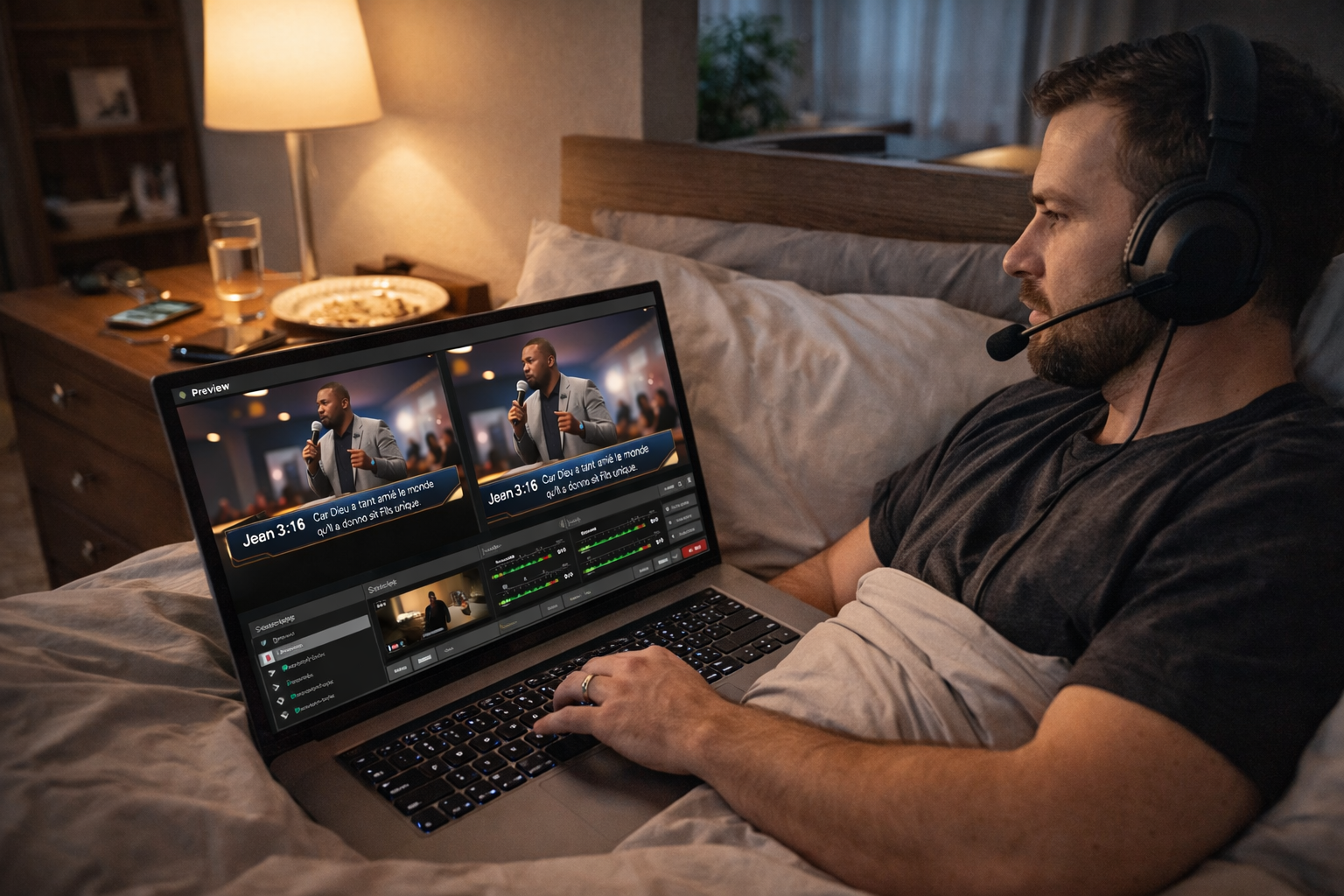 Projection à distance depuis chez soi avec Amayo